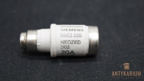 Wkładka bezpiecznikowa D02 20A 5SE2 220 Siemens