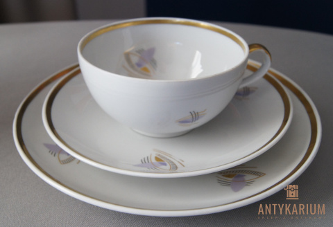 Porcelanowy zestaw do herbaty lata 50/60