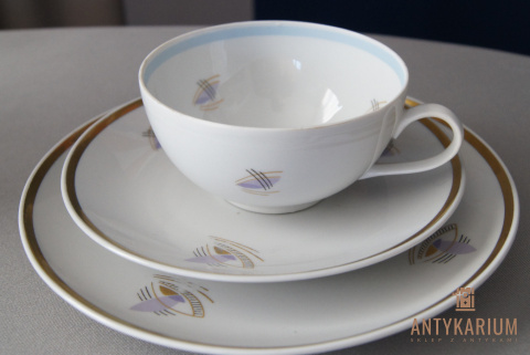 Porcelanowy zestaw do herbaty lata 50/60