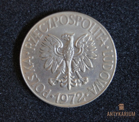 10 zł Tadeusz Kościuszko 1972r MN /490/