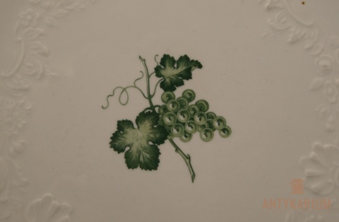 Patera talerz porcelana Miśnia 38cm średnica
