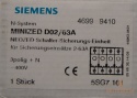 Rozłącznik bezpiecznikowy D02/63A/ MINIZED SIEMENS 5SG7 161