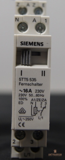 Wyłacznik zdalny ZAŁ-WYŁ 1-bieg 16A 5TT5 535 Siemens