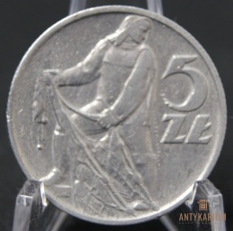 5 zł Rybak 1959r AL /495/