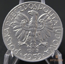 5 zł Rybak 1959r AL /495/