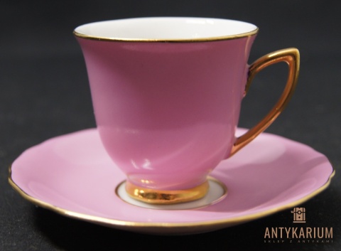 Filiżanka Porcelana Loucky Windsor lata 50 Mokka