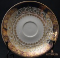 Filiżanka Porcelana bogato zdobiona JSK sygnowana 160ml