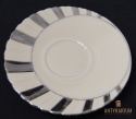 Filiżanka porcelana bogato zdobiona lata 1930 Art Deco