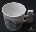 Kubek Porcelana Sandra Rich słoń słoniątko