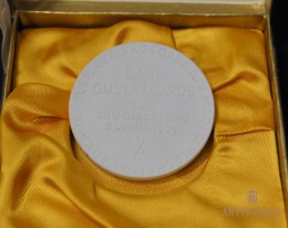 Medal Okolicznościowy Miśnia porcelana Gustav Carus