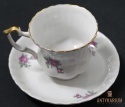 Porcelana filiżanka Chodzież róża