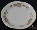 Porcelana filiżanka Chodzież złocona owoce