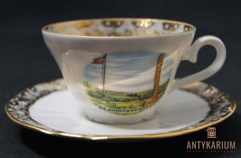 Stara Filiżanka Porcelanowa Dania