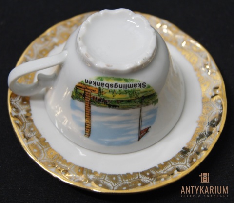 Stara Filiżanka Porcelanowa Dania