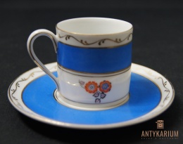 Stara Filiżanka Porcelanowa ręcznie malowana