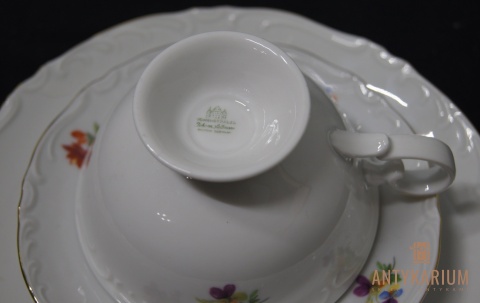 Trio Porcelana filiżanka Seltmann