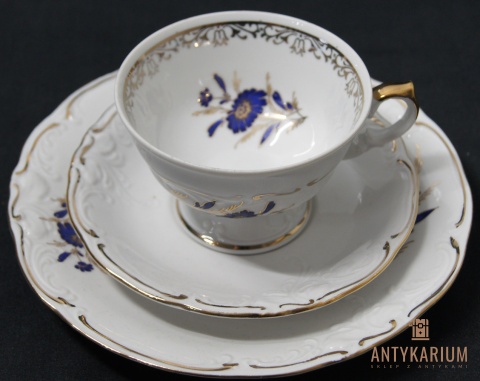 Trio Stara Porcelana filiżanka Wałbrzych