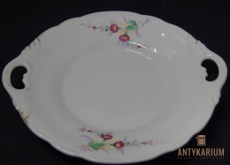 Patera talerz porcelana KPM Krister 1840/1895 Wałbrzych