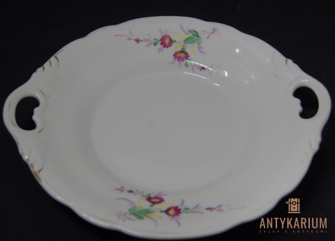 Patera talerz porcelana KPM Krister 1840/1895 Wałbrzych