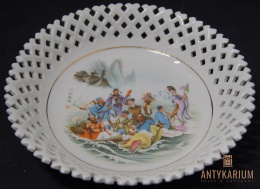 Chinska misa patera talerz porcelana szrokośc 23,5cm