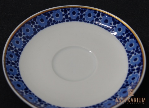 Stara Filiżanka Porcelanowa Kobalt