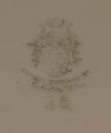 Stary talerz deserowy Schwarzenhamer porcelana