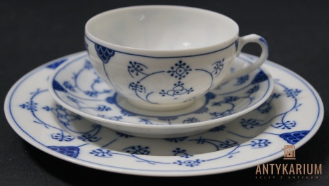 Trio Stara Porcelana filiżanka Tilia