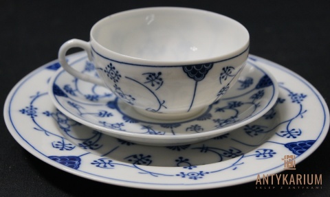 Trio Stara Porcelana filiżanka Tilia