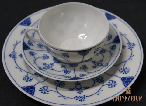 Trio Stara Porcelana filiżanka Tilia