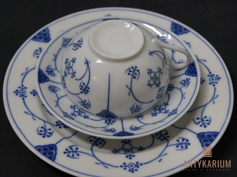 Trio Stara Porcelana filiżanka Tilia