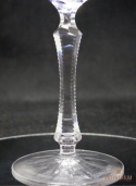 Remer stary kobaltowy kryształowy kieliszek do wina 19cm