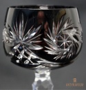 Remer stary rubinowy kryształowy kieliszek do wina 19,5cm